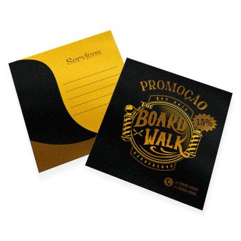 POSTAIS PAPÉIS ESPECIAIS GOLD MASTER 300G SEM VERNIZ 91X102MM Colorido frente e verso - 100 un.