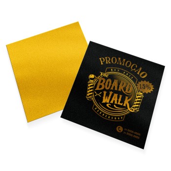 POSTAIS PAPÉIS ESPECIAIS GOLD MASTER 300G SEM VERNIZ 91X102MM Colorido frente - 100 un.