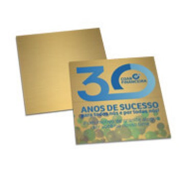 POSTAIS PAPÉIS ESPECIAIS GOLD MASTER 300G SEM VERNIZ 91X102MM Colorido frente - 50 un.