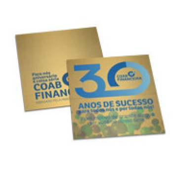 POSTAIS PAPÉIS ESPECIAIS GOLD MASTER 300G SEM VERNIZ 91X102MM Colorido frente e verso - 50 un.