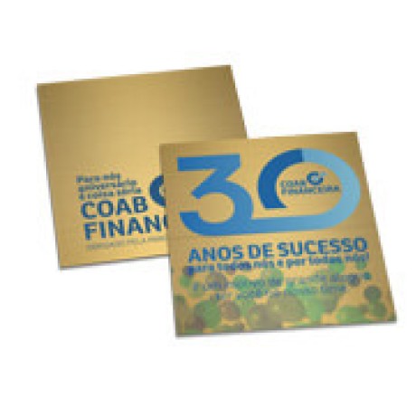 POSTAIS PAPÉIS ESPECIAIS GOLD MASTER 300G SEM VERNIZ 91X102MM Colorido frente e verso - 50 un.