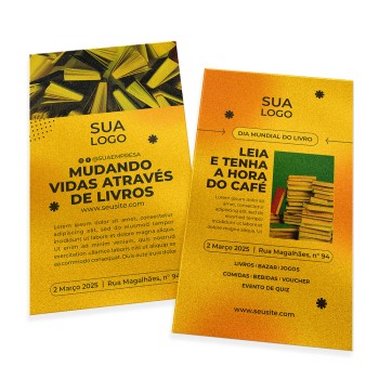 POSTAIS PAPÉIS ESPECIAIS GOLD MASTER 300G SEM VERNIZ 91X153MM Colorido frente e verso - 250 un.