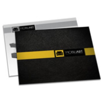 POSTAIS PAPÉIS ESPECIAIS METALIZADO FRENTE 250G SEM VERNIZ 182X153MM Colorido frente e preto e branco verso - 100 un.