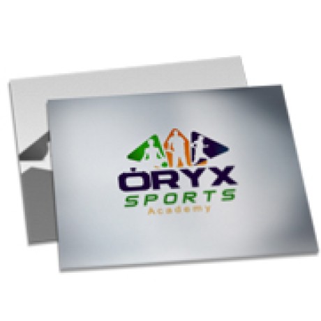 POSTAIS PAPÉIS ESPECIAIS METALIZADO FRENTE 250G SEM VERNIZ 182X153MM Colorido frente e preto e branco verso - 50 un.