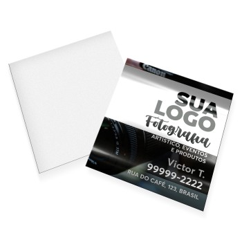 POSTAIS PAPÉIS ESPECIAIS METALIZADO FRENTE 250G SEM VERNIZ 91X102MM