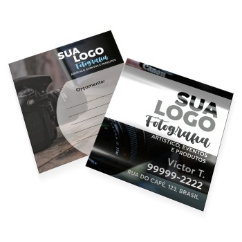 POSTAIS PAPÉIS ESPECIAIS METALIZADO FRENTE 250G SEM VERNIZ 91X102MM Colorido frente e verso - 250 un.