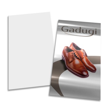 POSTAIS PAPÉIS ESPECIAIS METALIZADO FRENTE 250G SEM VERNIZ 91X153MM Colorido frente - 250 un.