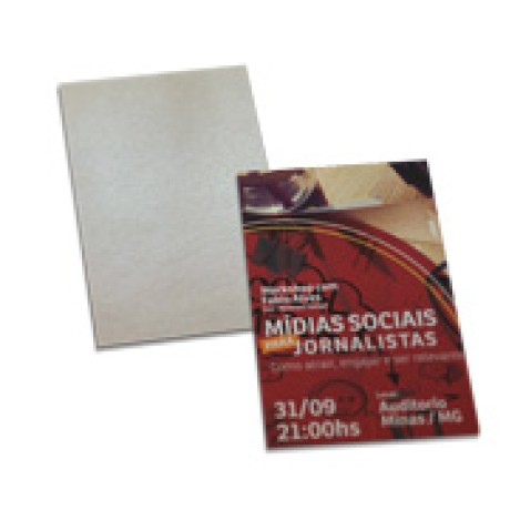 POSTAIS PAPÉIS ESPECIAIS PERO PLUS 300G SEM VERNIZ 91X153MM Colorido frente - 250 un.