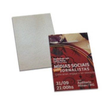 POSTAIS PAPÉIS ESPECIAIS PERO PLUS 300G SEM VERNIZ 91X153MM Colorido frente - 250 un.