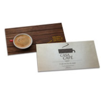 POSTAIS PAPÉIS ESPECIAIS SILVER LUX 300G SEM VERNIZ 182X102MM Colorido frente e verso - 50 un.