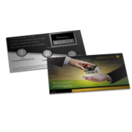 POSTAIS PAPÉIS ESPECIAIS SILVER LUX 300G SEM VERNIZ 182X102MM Colorido frente e preto e branco verso - 100 un.