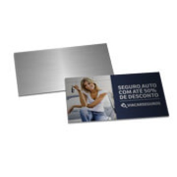 POSTAIS PAPÉIS ESPECIAIS SILVER LUX 300G SEM VERNIZ 182X102MM Colorido frente - 50 un.