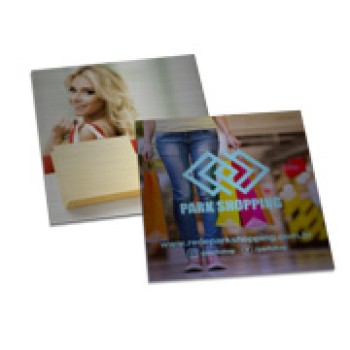 POSTAIS PAPÉIS ESPECIAIS SILVER LUX 300G SEM VERNIZ 91X102MM Colorido frente e verso - 50 un.