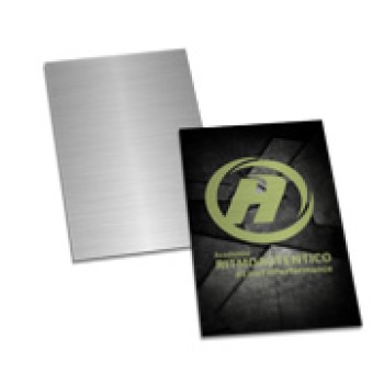 POSTAIS PAPÉIS ESPECIAIS SILVER LUX 300G SEM VERNIZ 91X153MM Colorido frente - 50 un.