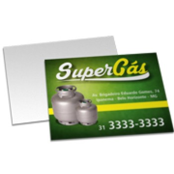 POSTAIS PVC 0,30MM TRANSPARENTE SEM TINTA BRANCA 182X153MM Colorido frente - 100 un.