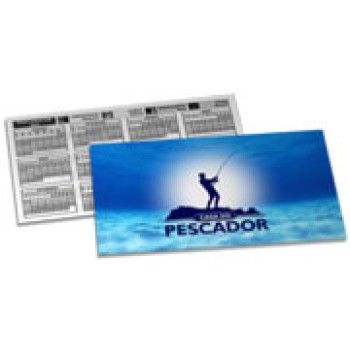 POSTAIS PVC 0,50MM PREMIUM BRANCO 182X102MM Colorido frente e preto e branco verso - 250 un.