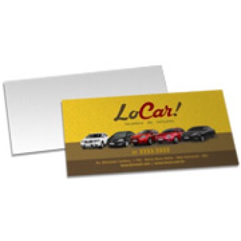 POSTAIS PVC 0,50MM PREMIUM BRANCO 182X102MM Colorido frente - 250 un.