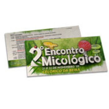 POSTAIS RECICLATO 250G SEM VERNIZ 182X102MM Colorido frente e verso - 100 un.
