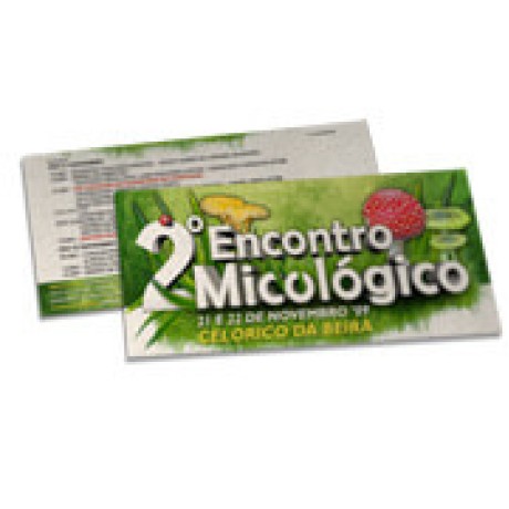 POSTAIS RECICLATO 250G SEM VERNIZ 182X102MM Colorido frente e verso - 100 un.