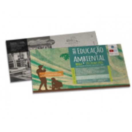 POSTAIS RECICLATO 250G SEM VERNIZ 182X102MM Colorido frente e preto e branco verso - 250 un.