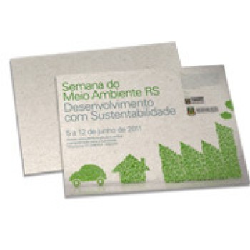 POSTAIS RECICLATO 250G SEM VERNIZ 182X153MM Colorido frente - 250 un.