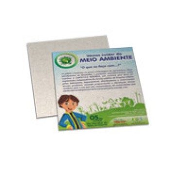 POSTAIS RECICLATO 250G SEM VERNIZ 91X102MM Colorido frente - 250 un.