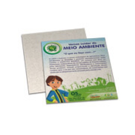 POSTAIS RECICLATO 250G SEM VERNIZ 91X102MM Colorido frente - 250 un.