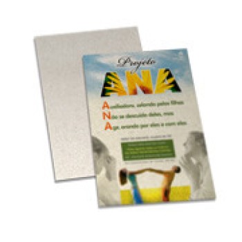 POSTAIS RECICLATO 250G SEM VERNIZ 91X153MM Colorido frente - 100 un.