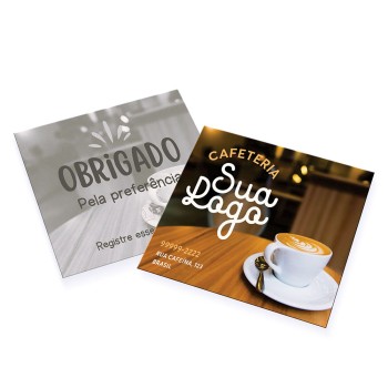 POSTAIS SUPREMO 250G SEM VERNIZ 182X153MM Colorido frente e preto e branco verso - 250 un.