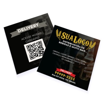 POSTAIS SUPREMO 250G SEM VERNIZ 91X102MM Colorido frente e preto e branco verso - 250 un.