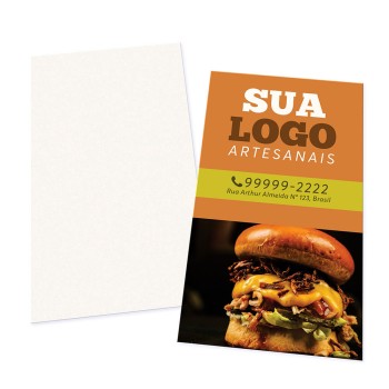 POSTAIS SUPREMO 250G SEM VERNIZ 91X153MM Colorido frente - 100 un.