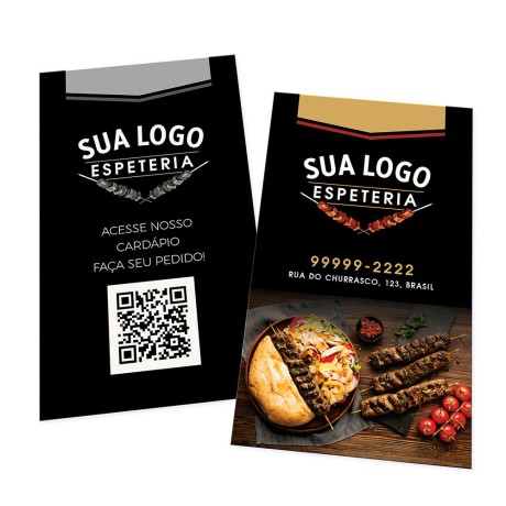 POSTAIS SUPREMO 250G SEM VERNIZ 91X153MM Colorido frente e preto e branco verso - 250 un.