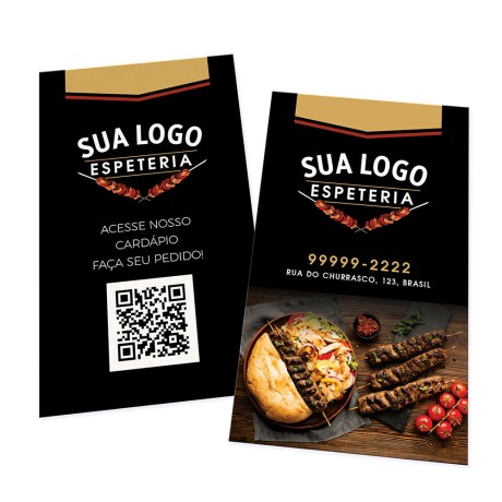 POSTAIS SUPREMO 250G SEM VERNIZ 91X153MM Colorido frente e verso - 250 un.