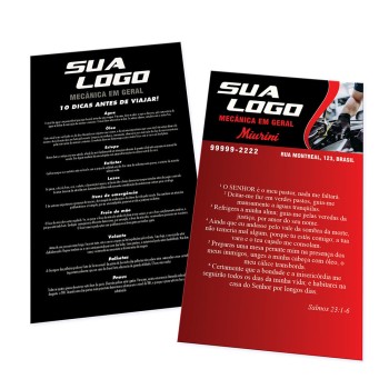 POSTAIS SUPREMO 250G SEM VERNIZ 91X153MM Colorido frente e preto e branco verso - 50 un.