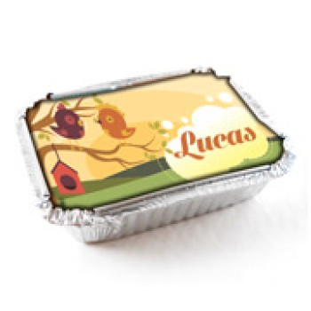 PRODUTOS PARA FESTA ADESIVO PARA MARMITINHA ADESIVO PAPEL 80G Colorido frente - 24 un.