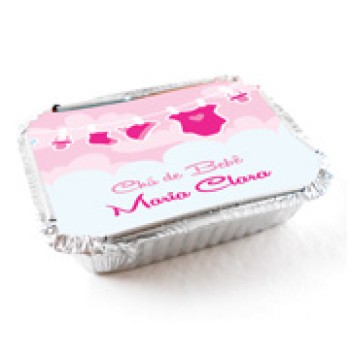 PRODUTOS PARA FESTA ADESIVO PARA MARMITINHA ADESIVO PAPEL 80G Colorido frente - 120 un.