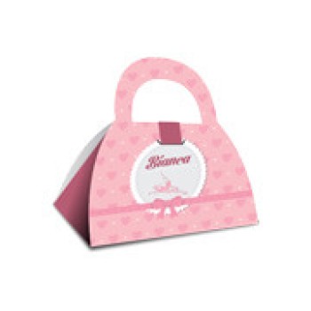 PRODUTOS PARA FESTA BOLSA PARA LEMBRANCINHAS COUCHÊ 275G Colorido frente - 100 un.