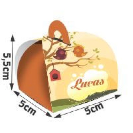 PRODUTOS PARA FESTA CAIXA PARA BOMBOM COUCHÊ 275G Colorido frente - 25 un.
