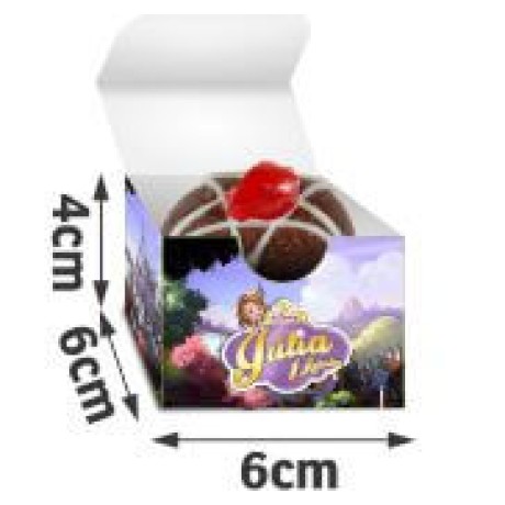 PRODUTOS PARA FESTA CAIXA SURPRESINHA COUCHÊ 275G Colorido frente - 50 un.