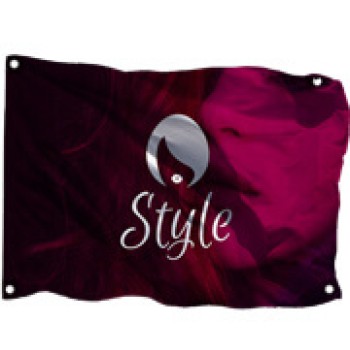 PRODUTOS PARA FESTA PAINEL PARA FESTA TECIDO OXFORD BANDEIRA COM COSTURA LINHA BRANCA OVERLOCK COM ILHÓS 1400X1800MM Colorido frente - 50 un.