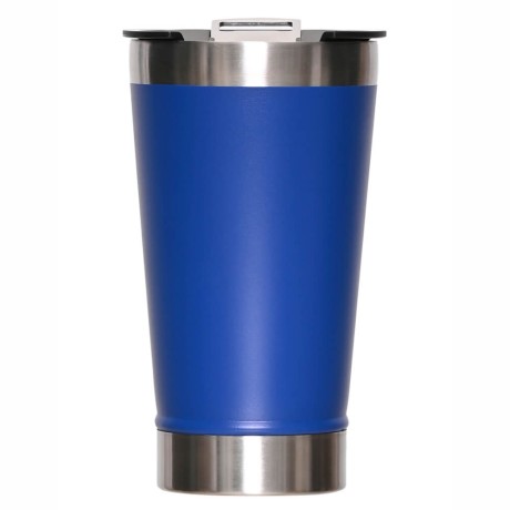 PRODUTOS SEM PERSONALIZAÇÃO CANECAS E COPOS COPOS TÈRMICOS MODELO COM ABRIDOR 470ML AZUL 5 un.