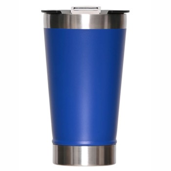 PRODUTOS SEM PERSONALIZAÇÃO CANECAS E COPOS COPOS TÈRMICOS MODELO COM ABRIDOR 470ML AZUL