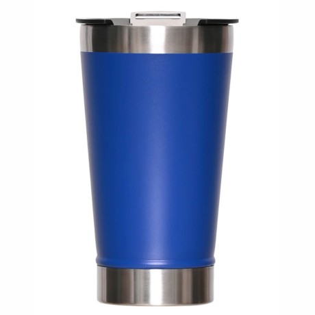 PRODUTOS SEM PERSONALIZAÇÃO CANECAS E COPOS COPOS TÈRMICOS MODELO COM ABRIDOR 470ML AZUL