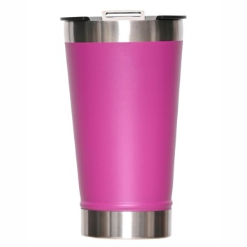PRODUTOS SEM PERSONALIZAÇÃO CANECAS E COPOS COPOS TÈRMICOS MODELO COM ABRIDOR 470ML ROSA