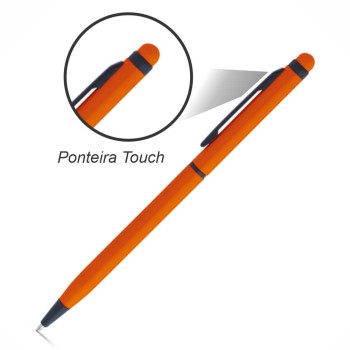 PRODUTOS SEM PERSONALIZAÇÃO CANETAS LINHA PREMIUM MIRO LARANJA 10 un.