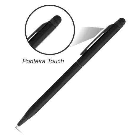 PRODUTOS SEM PERSONALIZAÇÃO CANETAS LINHA PREMIUM MIRO PRETA