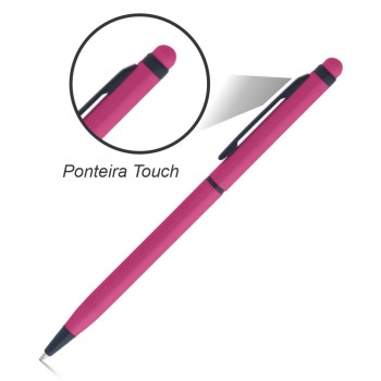 PRODUTOS SEM PERSONALIZAÇÃO CANETAS LINHA PREMIUM MIRO ROSA 10 un.