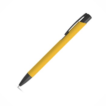 PRODUTOS SEM PERSONALIZAÇÃO CANETAS LINHA PREMIUM POPPINS AMARELA 10 un.