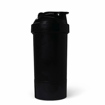 PRODUTOS SEM PERSONALIZAÇÃO COQUETELEIRA PARA ACADEMIA 500ML 2 DOSES PRETA 100 un.