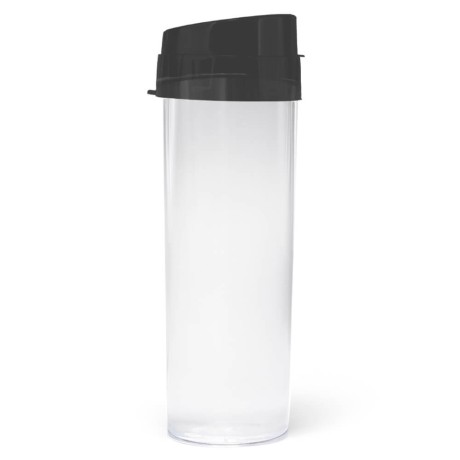 PRODUTOS SEM PERSONALIZAÇÃO GARRAFAS E SQUEEZES SQUEEZE DE PS MODELO ACQUA BIO 480ML TRANSPARENTE